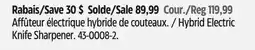 Canadian Tire Hybrid Electric Knife Sharpener offer