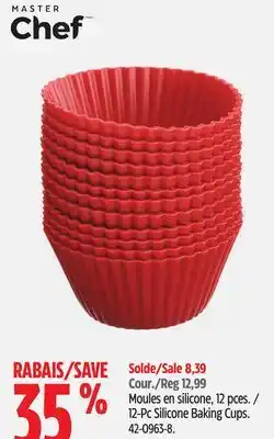 Canadian Tire Master Chef 12-Pc Silicone Baking Cups offer