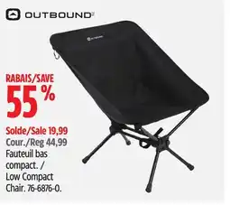 Canadian Tire Outbound Low Compact Chair offer