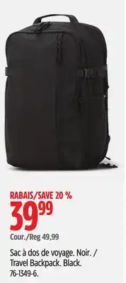 Canadian Tire Outbound Travel Backpack offer