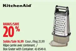 Canadian Tire Box Grater with Container offer