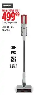 Canadian Tire Miele DuoFlex HX1 offer