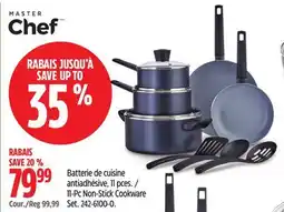 Canadian Tire Master Chef 11-Pc Non-Stick Cookware Set offer
