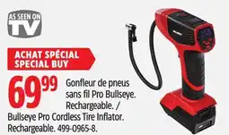 Canadian Tire Bullseye Pro Cordless Tire Inflator offer