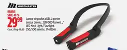 Canadian Tire Motomaster LED Neck Light/Flashlight offer
