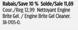 Canadian Tire Heavy-Duty Engine Brite Gel Cleaner offer