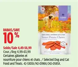 Canadian Tire Selected Dog and Cat Food and Treats offer
