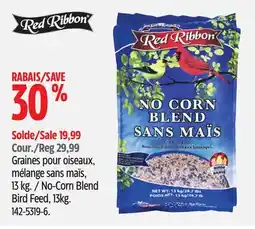 Canadian Tire Red Ribbon No-Corn Blend Bird Feed offer