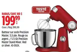 Canadian Tire Cuisinart 5.5-Qt Precision Master Stand Mixer offer