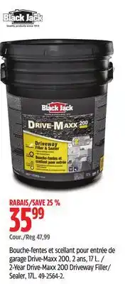 Canadian Tire 2-Year Drive-Maxx 200 Driveway Filler/ Sealer, 17L offer