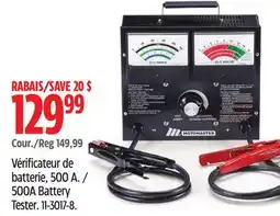 Canadian Tire MOTOMASTER 500A Battery Tester offer