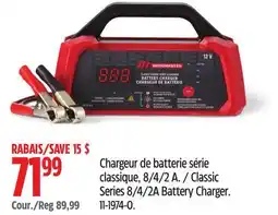 Canadian Tire Classic Series 8/4/2A Battery Charger offer