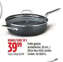 Canadian Tire 30cm Non-Stick Jumbo Cooker offer