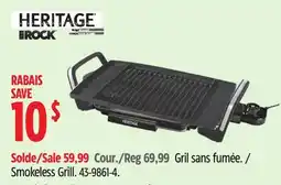 Canadian Tire The Rock HERITAGE Smokeless Grill offer
