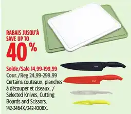 Canadian Tire Selected Knives, Cutting Boards and Scissors offer