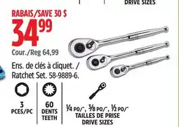 Canadian Tire Ratchet Set offer