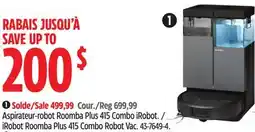 Canadian Tire iRobot Roomba Plus 415 Combo Robot Vac offer
