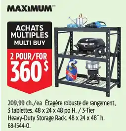 Canadian Tire 3-Tier Heavy-Duty Storage Rack offer