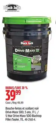 Canadian Tire 5-Year Drive-Maxx 500 Blacktop Filler/Sealer, 17L offer