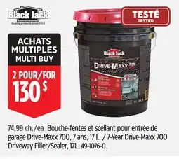 Canadian Tire Black Jack 7-Year Drive-Maxx 700 Driveway Filler/Sealer, 17L offer