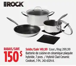 Canadian Tire The Rock Hybrid Clad Ceramic Cookset offer