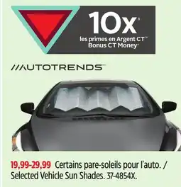 Canadian Tire Selected Autotrends Vehicle Sun Shades offer