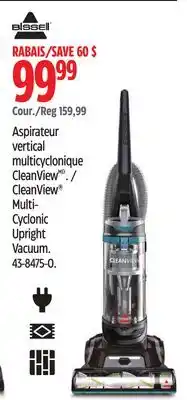 Canadian Tire BISSELL CleanView Multi- Cyclonic Upright Vacuum offer