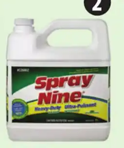 Canadian Tire Spray Nine Heavy-Duty Cleaner Disinfectant offer