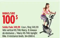 Canadian Tire Marcy NS 714U Upright Bike offer