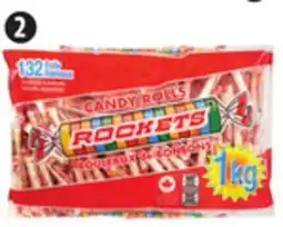Canadian Tire Taxable Rockets Candy, 1kg offer
