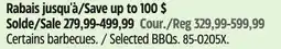 Canadian Tire Selected BBQs offer