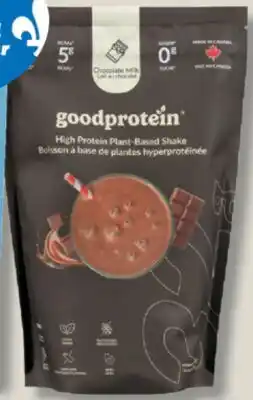 IGA GOOD PROTEIN HIGH PROTEIN SHAKE offer