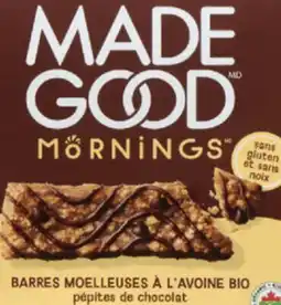 IGA MADE GOOD ORGANIC BARS, COOKIES, SQUARE offer