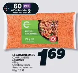 IGA COMPLIMENTS LEGUMES offer