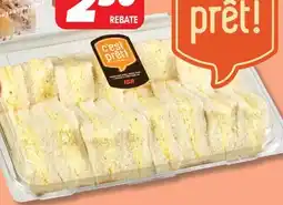 IGA C'EST PRÊT! PLATTER OF SOFT SANDWICHES offer