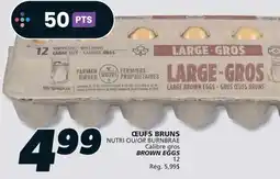 IGA NUTRI OR BURNBRAE BROWN EGGS offer