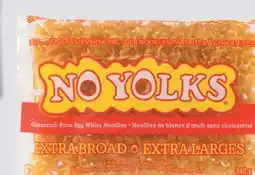 IGA NO YOLKS EGG NOODLES offer