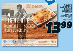 IGA LA FISHERIE FROZEN SEAFOOD PIE offer