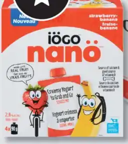 IGA IÖGO NANÖ YOGURT offer