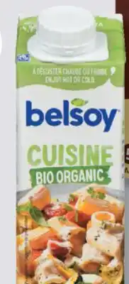 IGA BELSOY CUISINE (250 mL) ORGANIC BARS, COOKIES, SQUARES OR PLANT-BASED CREAMY PREPARATION offer