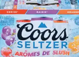 IGA COORS SELTZER ALCOHOLIC MALT BEVERAGE offer