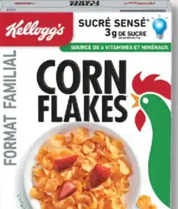 IGA KELLOGG'S OR GENERAL MILLS FORMAT FAMILIAL CEREALS OR MEAL REPLACEMENT offer