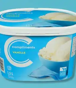 IGA COMPLIMENTS ICE CREAM offer