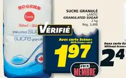 IGA LANTIC GRANULATED SUGAR offer