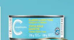 IGA COMPLIMENTS LIGHT TUNA offer