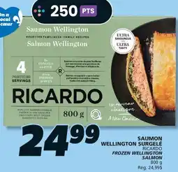 IGA RICARDO FROZEN WELLINGTON SALMON offer