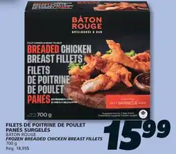 IGA BÂTON ROUGE FROZEN BREADED CHICKEN BREAST FILLETS offer
