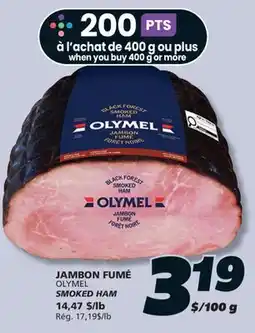 IGA OLYMEL SMOKED HAM offer