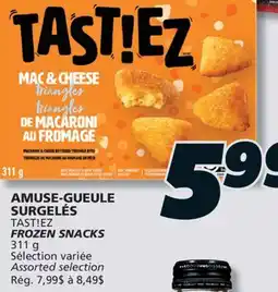 IGA TAST!EZ FROZEN SNACKS offer