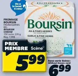IGA BOURSIN CHEESE offer